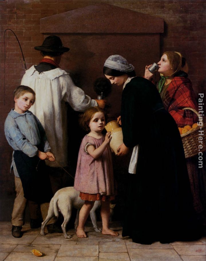 William Charles Thomas Dobson The Drinking Fountain